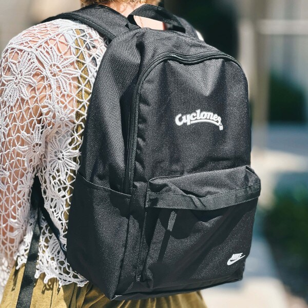 Nike® Cyclones Script Black Heritage 2.0 Backpack